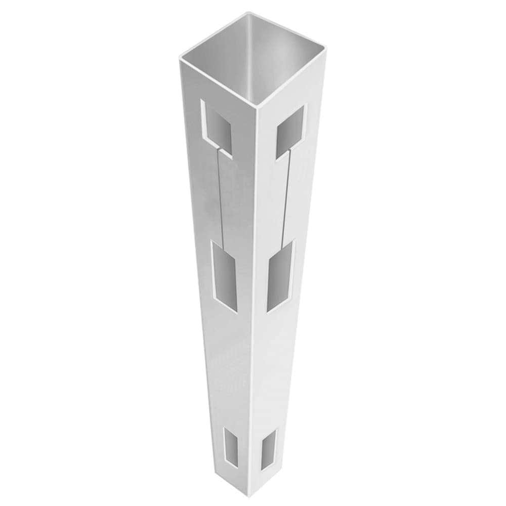 Freedom Conway 9-ft H x 5-in W White Vinyl Corner Fence Post (Unassemb ...