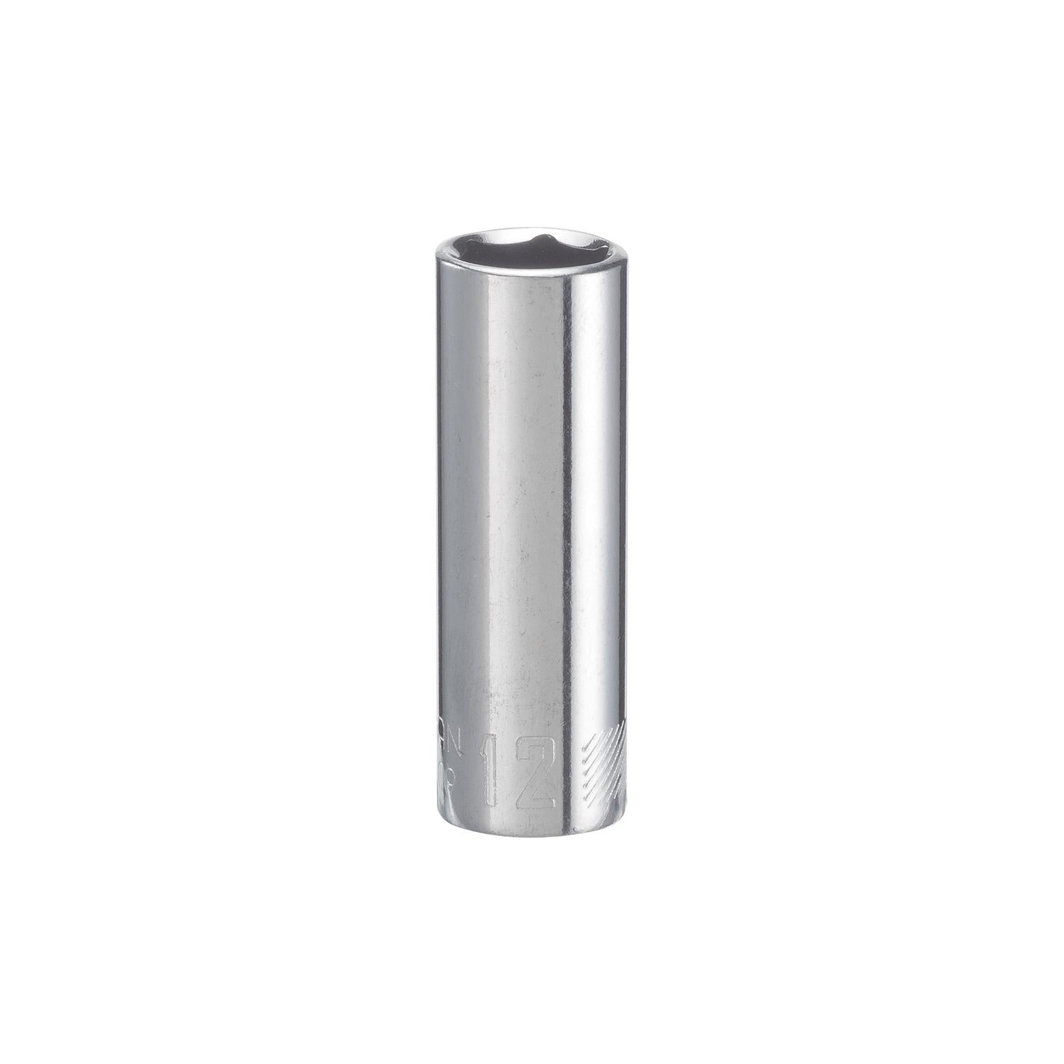 Craftsman 12 mm Metric Deep Socket - 1/4 in. Drive, 6 Point – PROARB