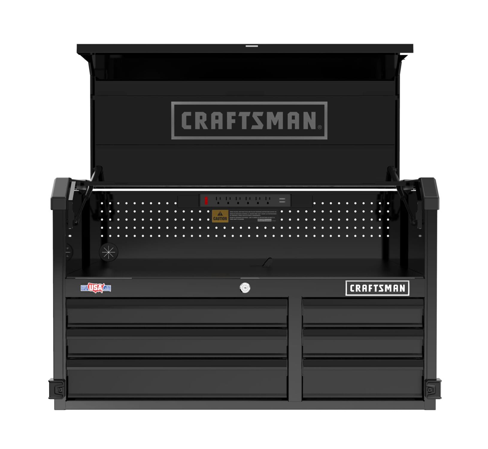 CRAFTSMAN Premium 2000 Series 6-Drawer Steel Tool Chest, Black – PROARB