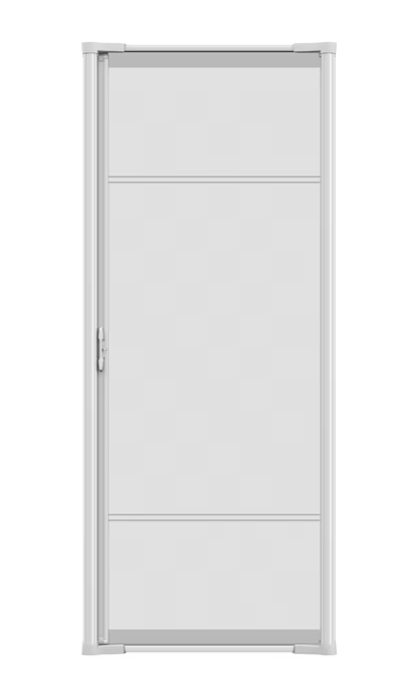 larson brisa double door retractable screen 72 x 80 in white