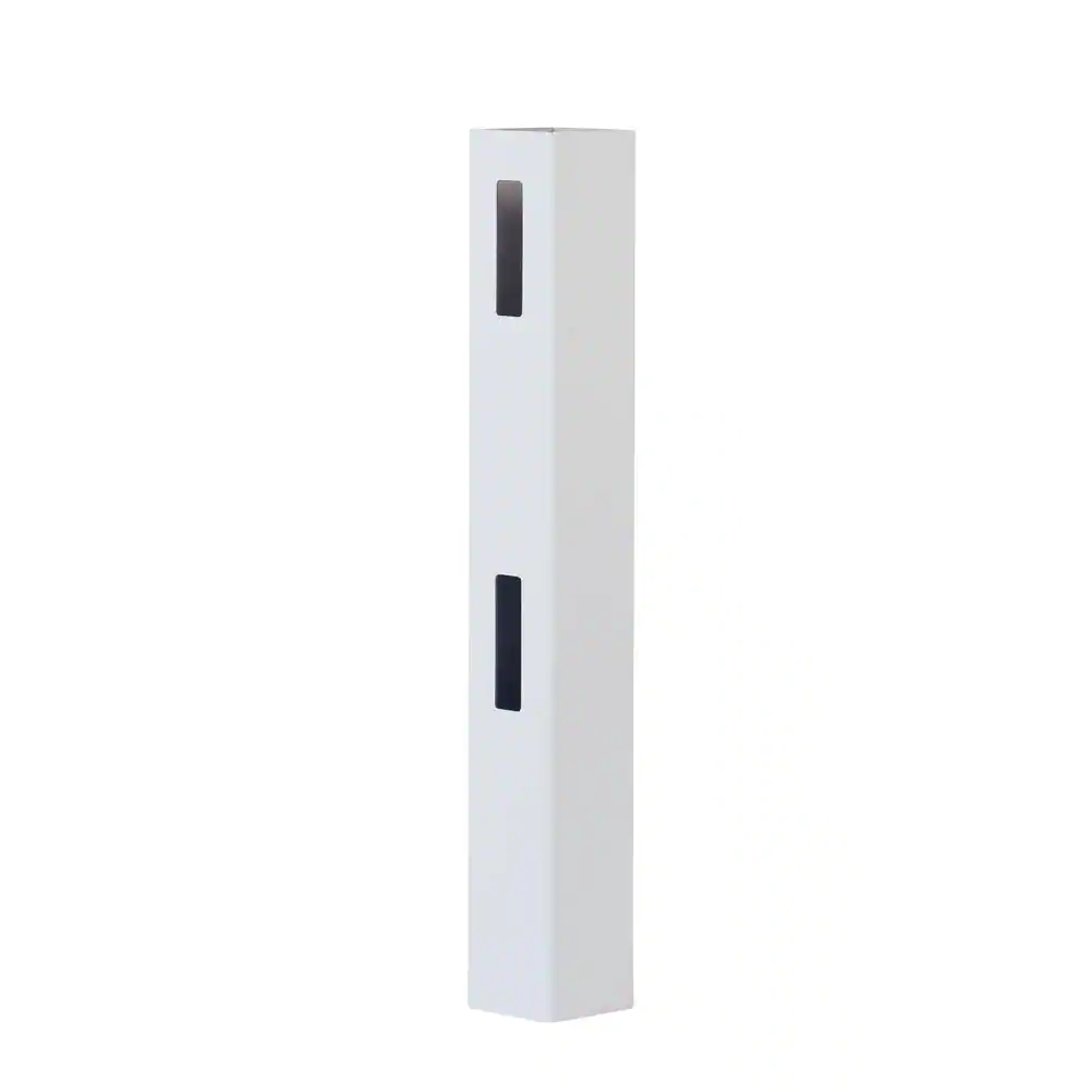 Veranda 5 in. x 5 in. x 9 ft. White Vinyl Pro Fence Corner Post - Super Veranda 5 in. x 5 in. x 9 ft. White Vinyl Pro Fence Corner Post - Super