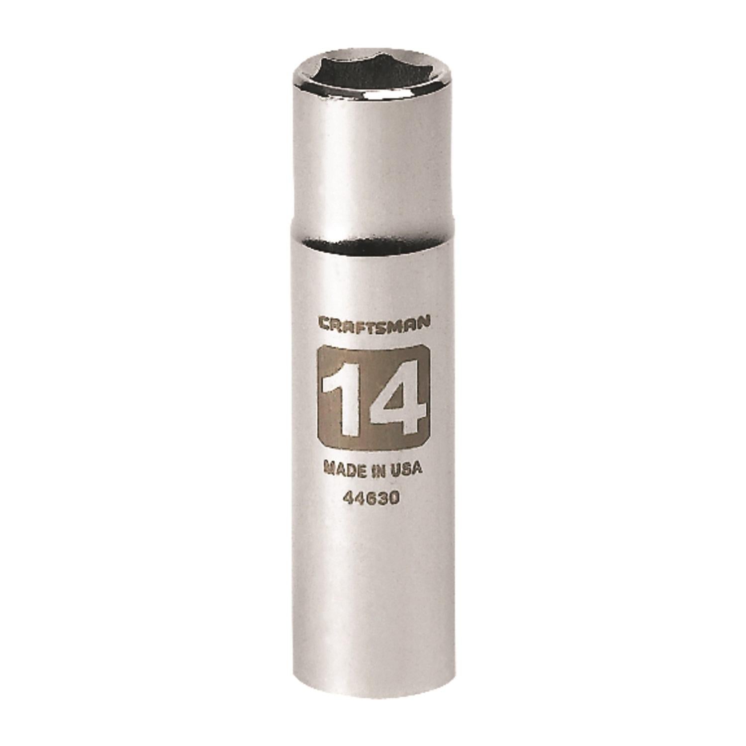 Craftsman 14 mm Metric Deep Socket - 1/2 in. Drive, 6 Point – PROARB