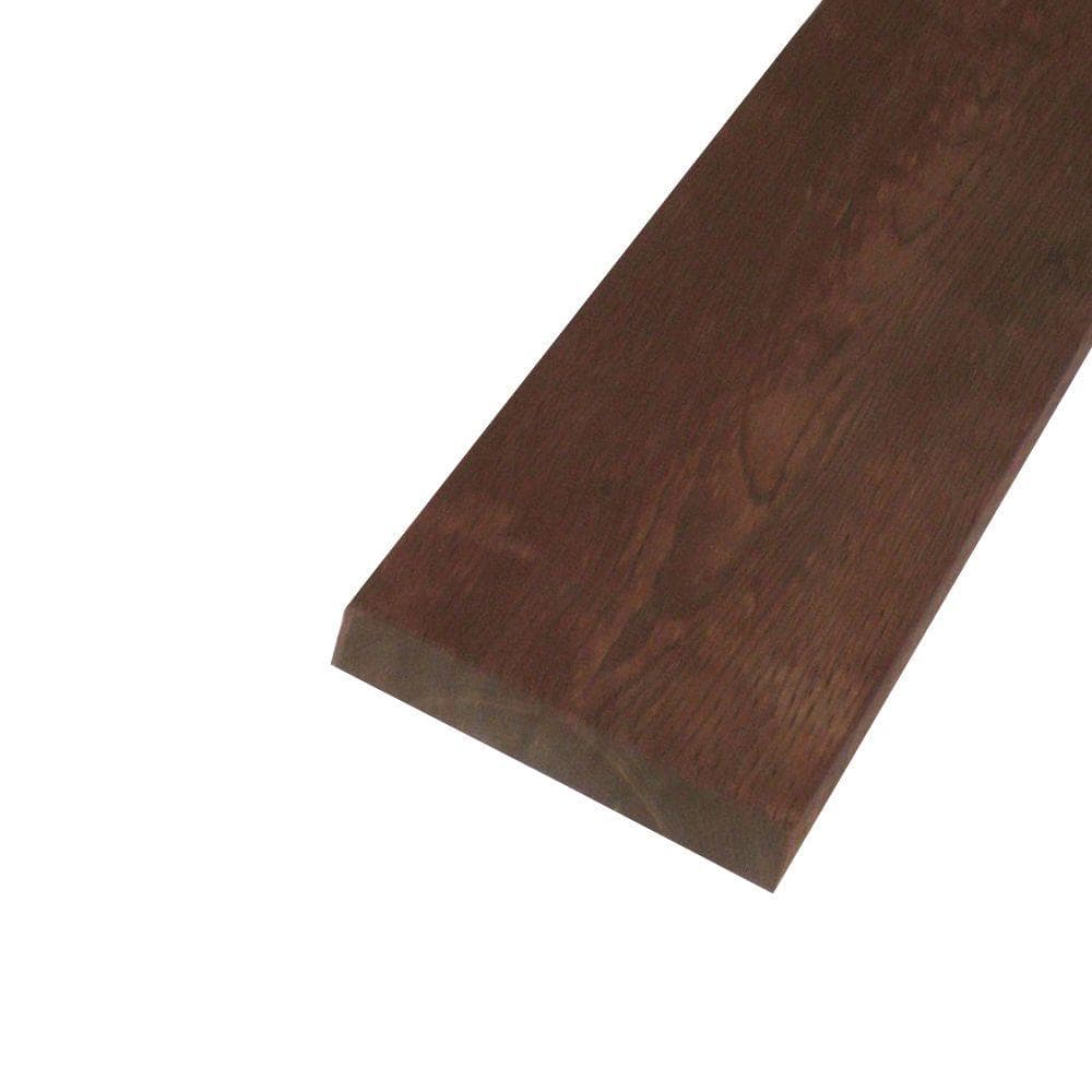 Pressure-Treated Lumber HF Brown Stain (Common: 2 in. x 10 in. x 16 ft