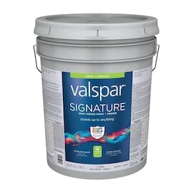 Valspar Signature Ultra White/Base A Satin Latex Tintable Paint (Actual Net Contents: 620-fl oz) - Super Arbor