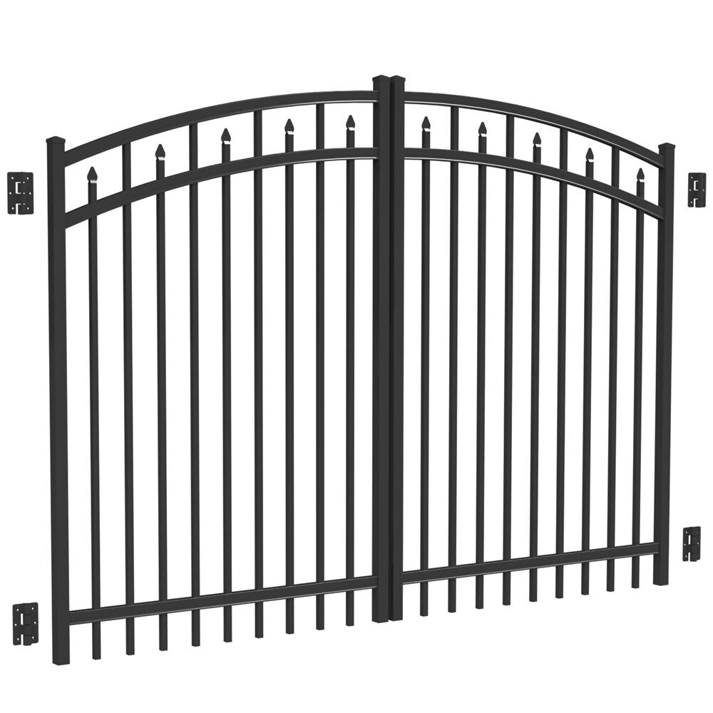 Freedom Gate Freedom 48.5-ft x 68.5-ft Black Aluminum Driveway Gate – PROARB