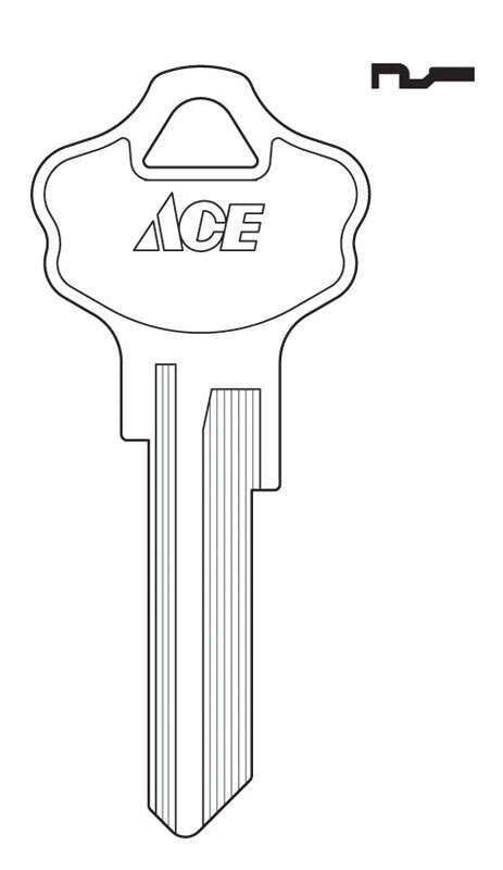 Ace House Key Blank Single For Kwikset Locks – PROARB