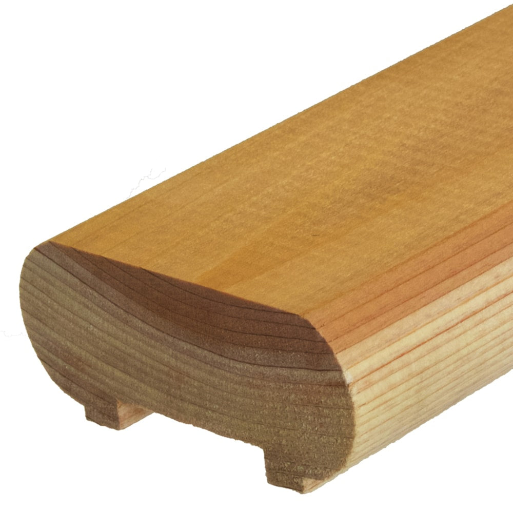 8-ft x 4-in x 2-in Redwood Wood Deck Rail Kit – PROARB