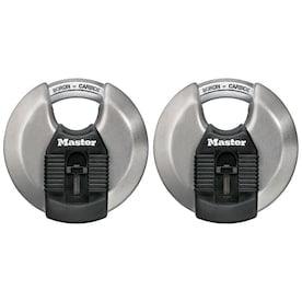 Master Lock 3.125-in Stainless Steel Keyed Padlock - Super Arbor