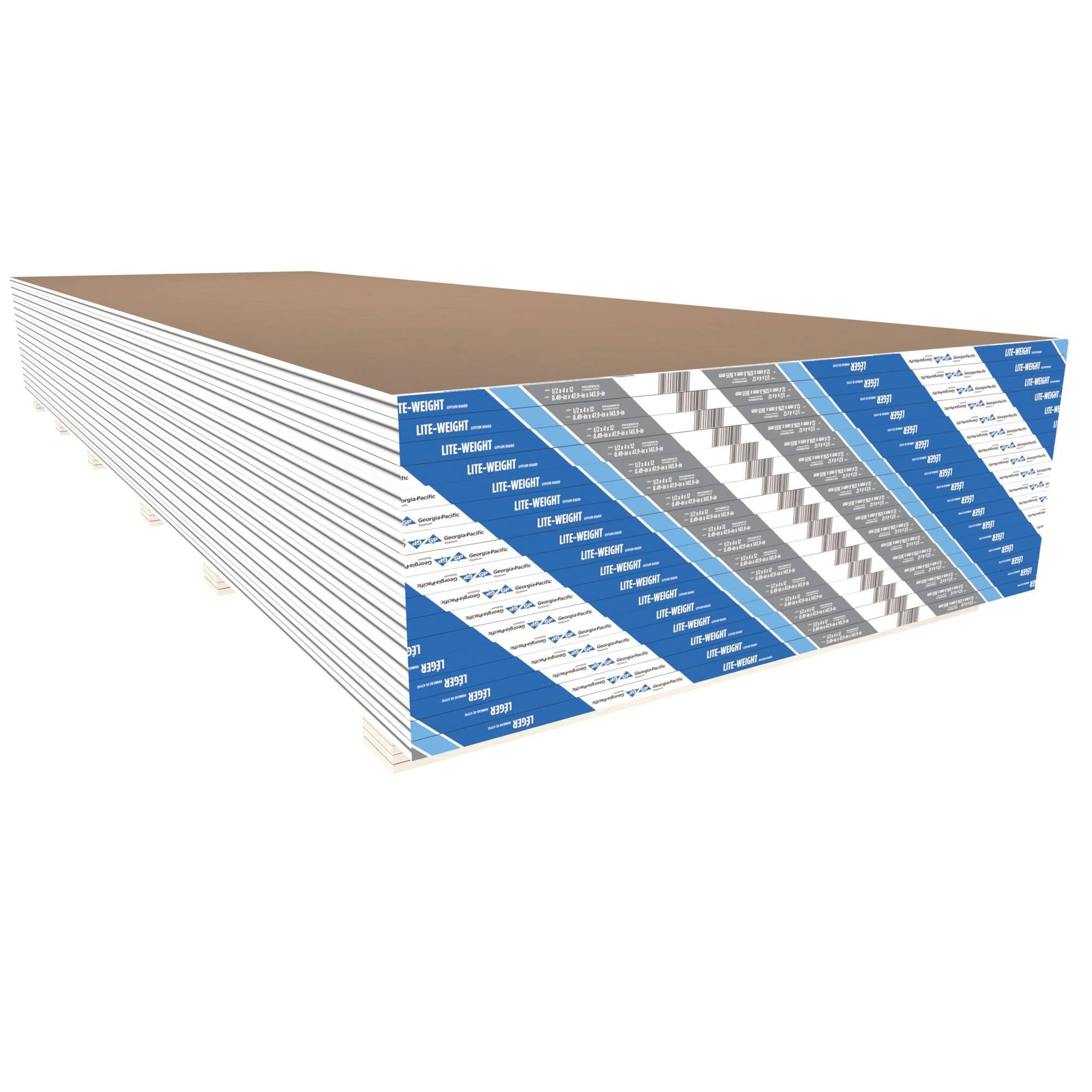 Regular Panel ToughRock 1/2-in x 4-ft x 12-ft Regular Drywall Panel – PROARB