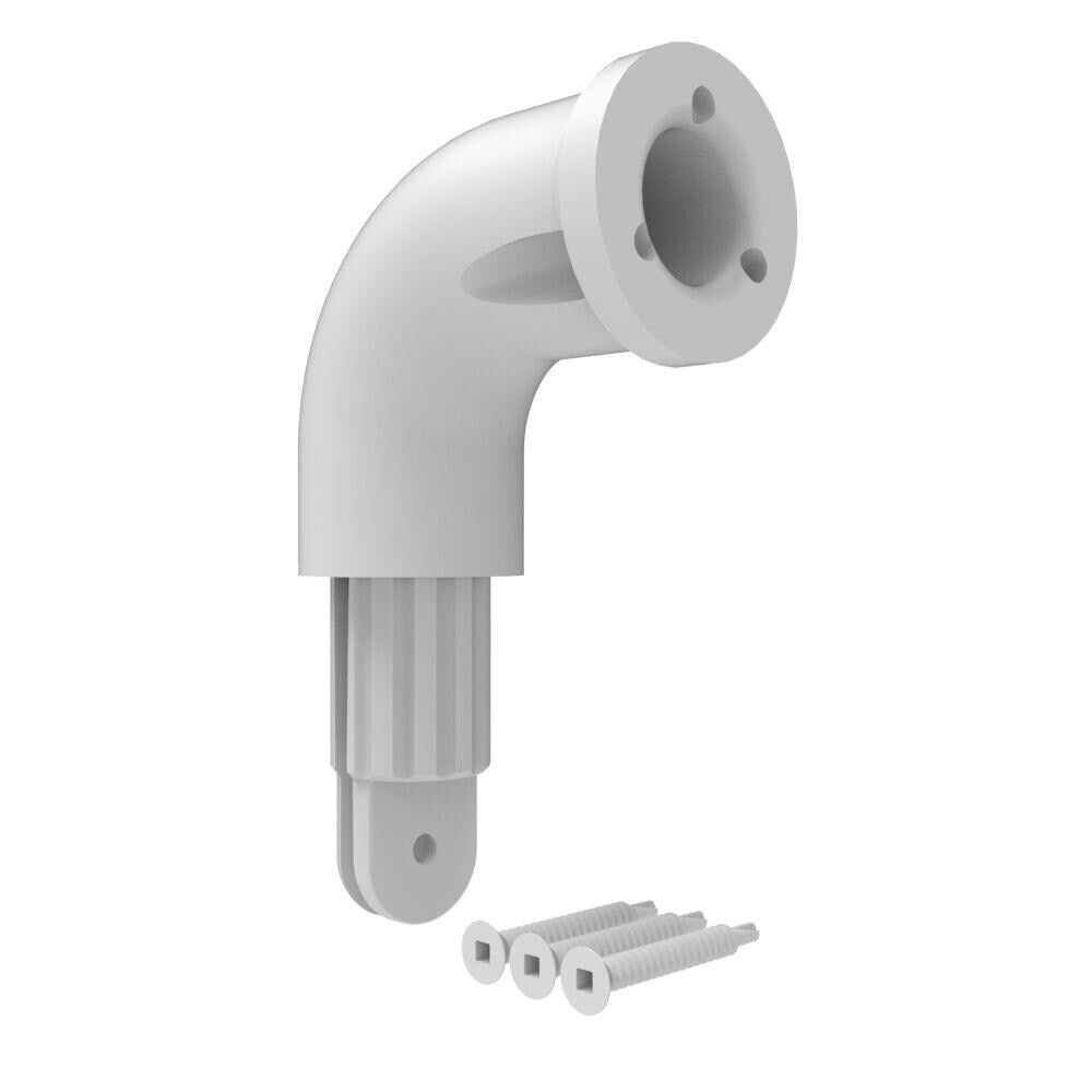 Freedom 4-in x 4-in White Aluminum Post Connector – PROARB