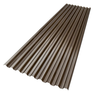 6 ft. x 26 in. Polycarbonate Roof Panel in Bronze - Super Arbor