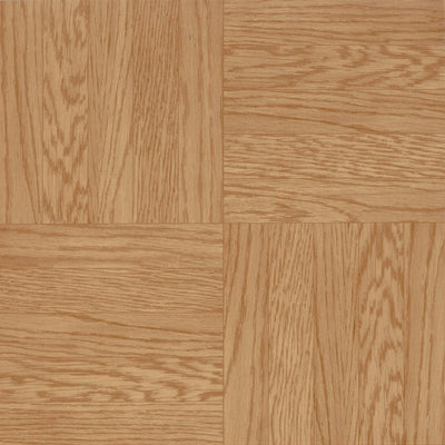 Armstrong Parkson Light Oak 12 in. x 12 in. Residential Peel and Stick Vinyl Tile Flooring (45 sq. ft. / case)