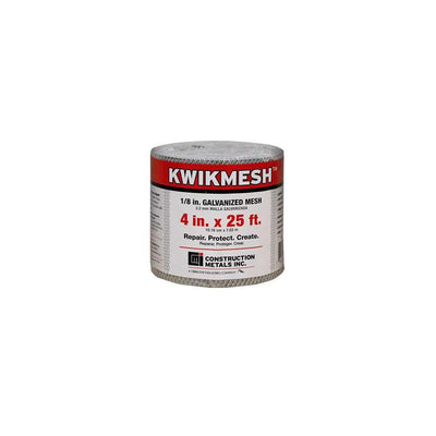 4 in. x 25 ft. Kwikmesh Utility Screen Roll - Super Arbor