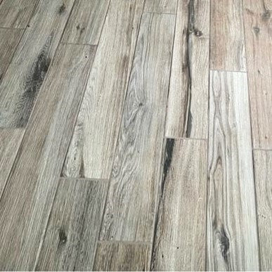 TRUE PORCELAIN CO. Palo Santo 6-in x 36-in Glazed Porcelain Wood Look Floor Tile