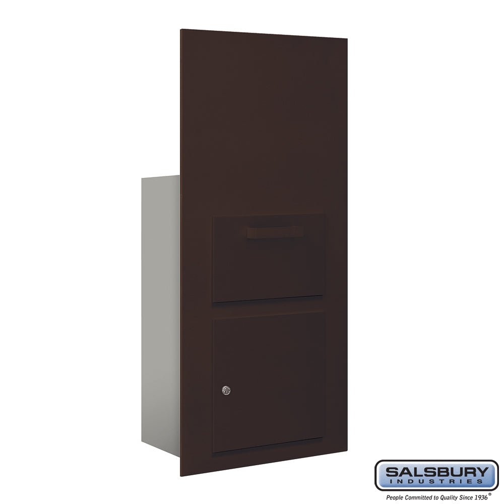 Collection Unit Bronze Collection Unit for 7-Door High Mailbox Units with Private Acce ...