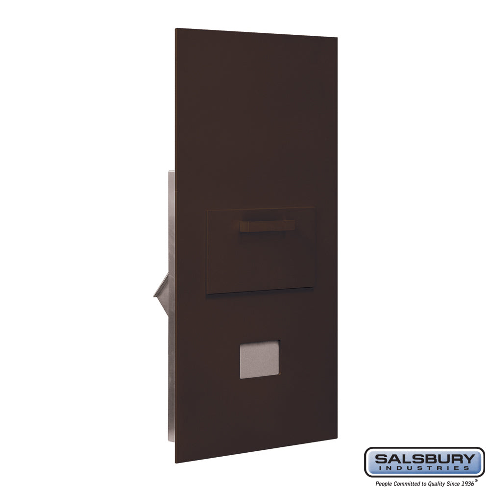 Bronze Rear Loading Collection Unit for 7 Door High 4B+ Mailbox Units ...