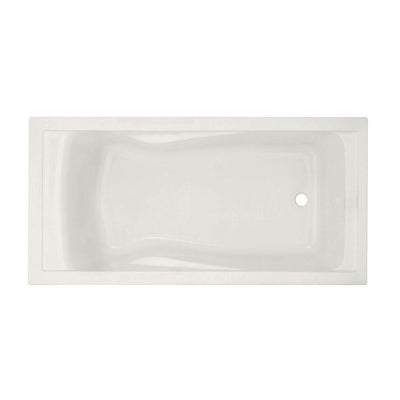 EverClean 6 ft. Reversible Deep Soak Drain Soaking Tub in White - Super Arbor