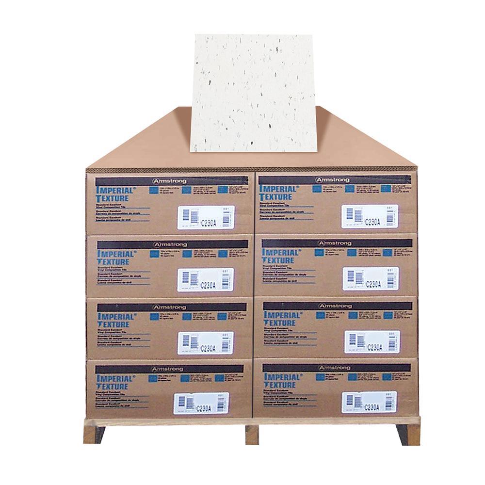 Armstrong Standard Excelon Imperial Texture Field Gray 12 in. x 12 in. Standard Vinyl Composition Tile (1080 sq. ft. / pallet) - Super Arbor