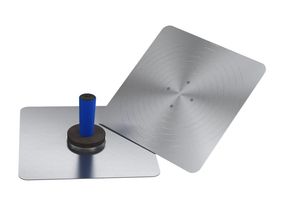 Bon Tool Aluminum Drywall Hawk with 13-in x 13-in Size and 5-in Comfor ...