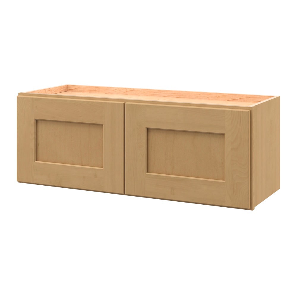 allen + roth Innsbrook 33-in W x 12.125-in H x 12-in D Rye Wall Fully ...