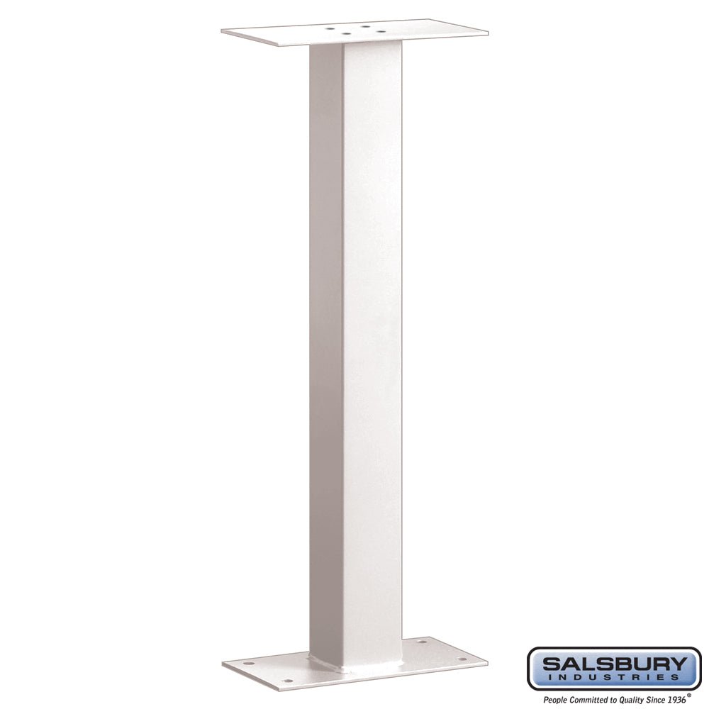 Bolt Mounted Mail House Post in White – PROARB
