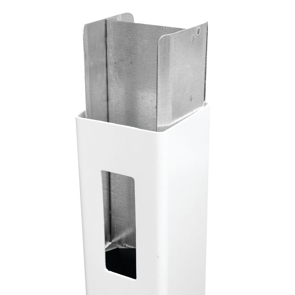 Freedom Post Freedom 5x5x106 5-in Silver Metal Post Insert For Vinyl Fence – PROARB