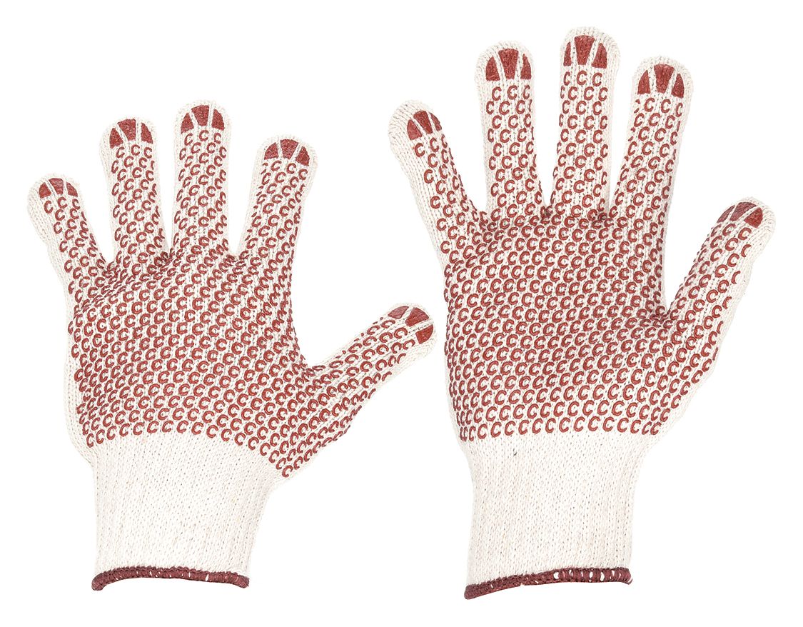 CONDOR Small Knit Dotted PVC Gloves - Full Finger – PROARB