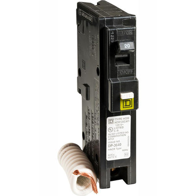Homeline 20 Amp Single-Pole Combination Arc Fault Circuit Breaker - Super Arbor