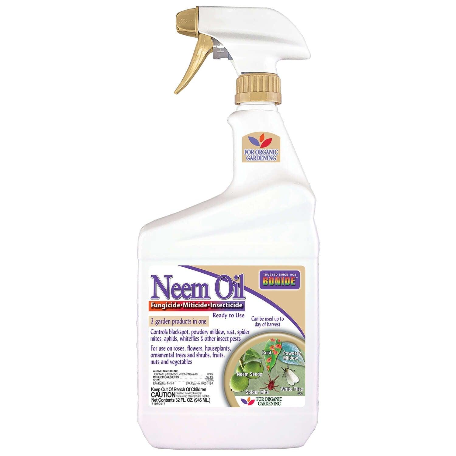 Bonide Organic Liquid Fungicide, Insecticide and Miticide 32 oz – PROARB