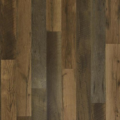Pergo TimberCraft + WetProtect Waterproof Antique Barnwood 6.14-in W x 47.24-in L Embossed Wood Plank Laminate Flooring