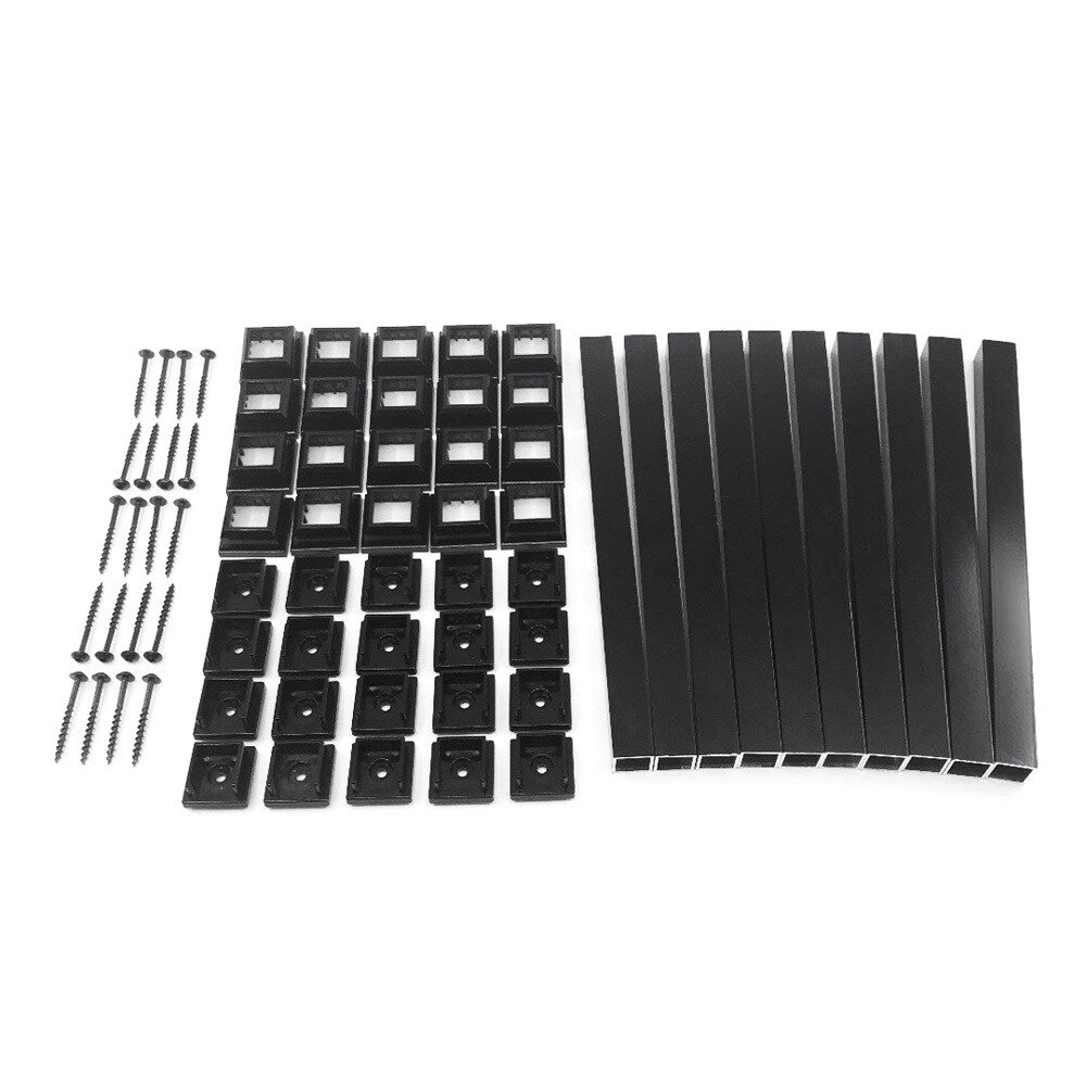 TITAN BUILDING PRODUCTS Aluminum Fence Topper Baluster 0.75-in Powder ...
