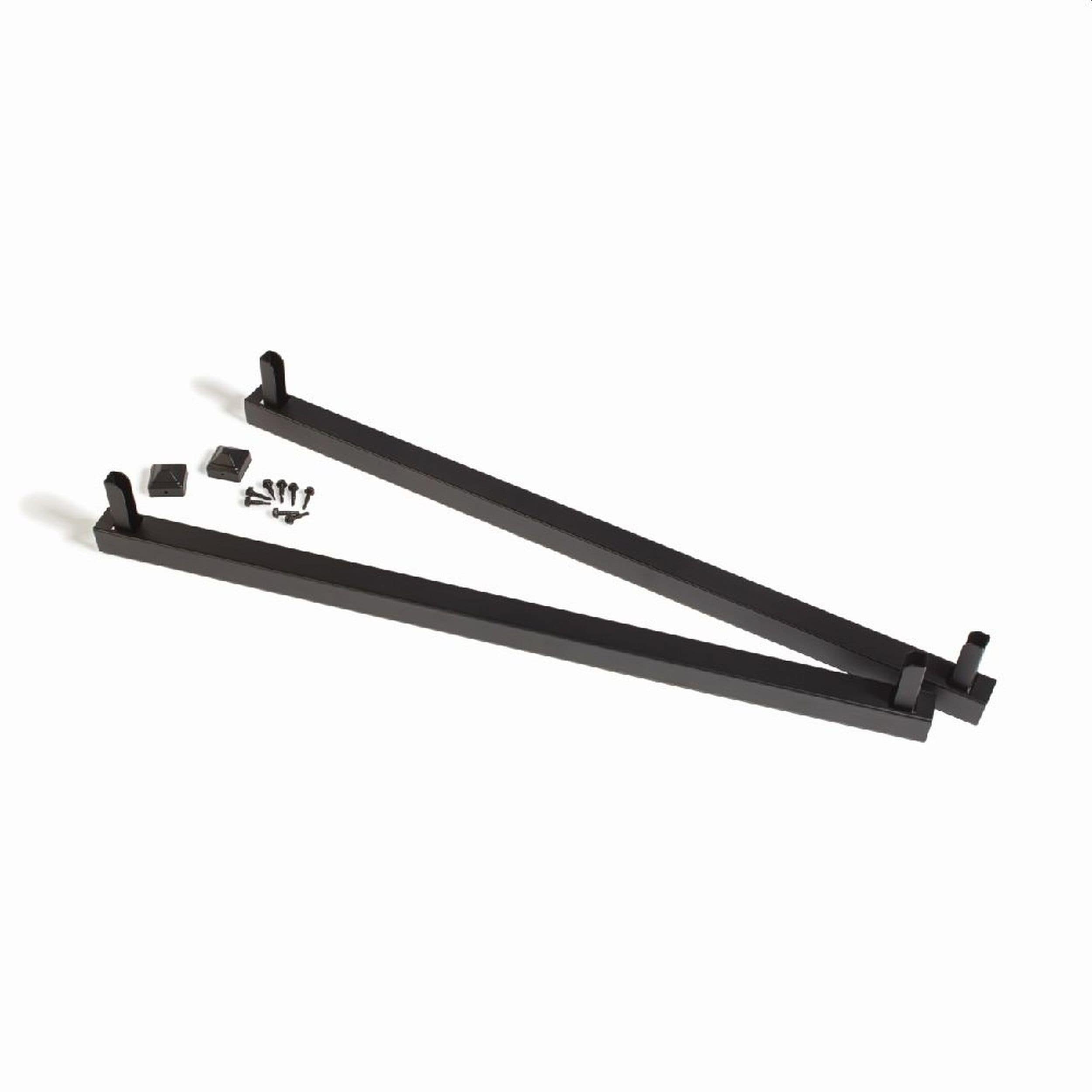 Fortress Building Products Fortress Fe26 34-in Black Sand Powder Coat ...