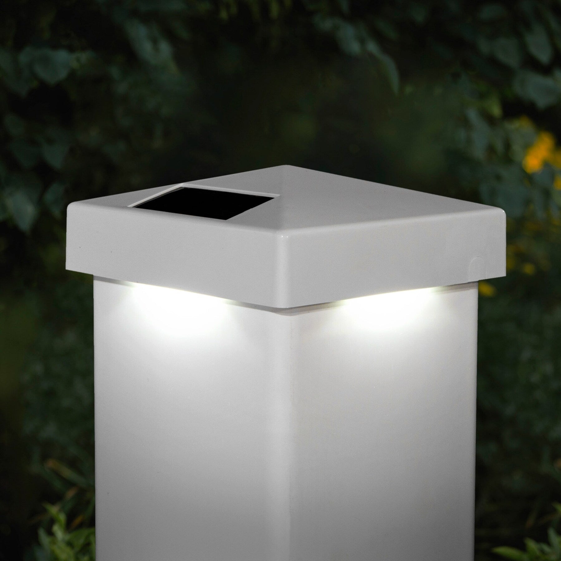 Pvc Decking Post Caps Classy Caps 5-in x 5-in Pyramid White PVC Deck Post Cap – PROARB