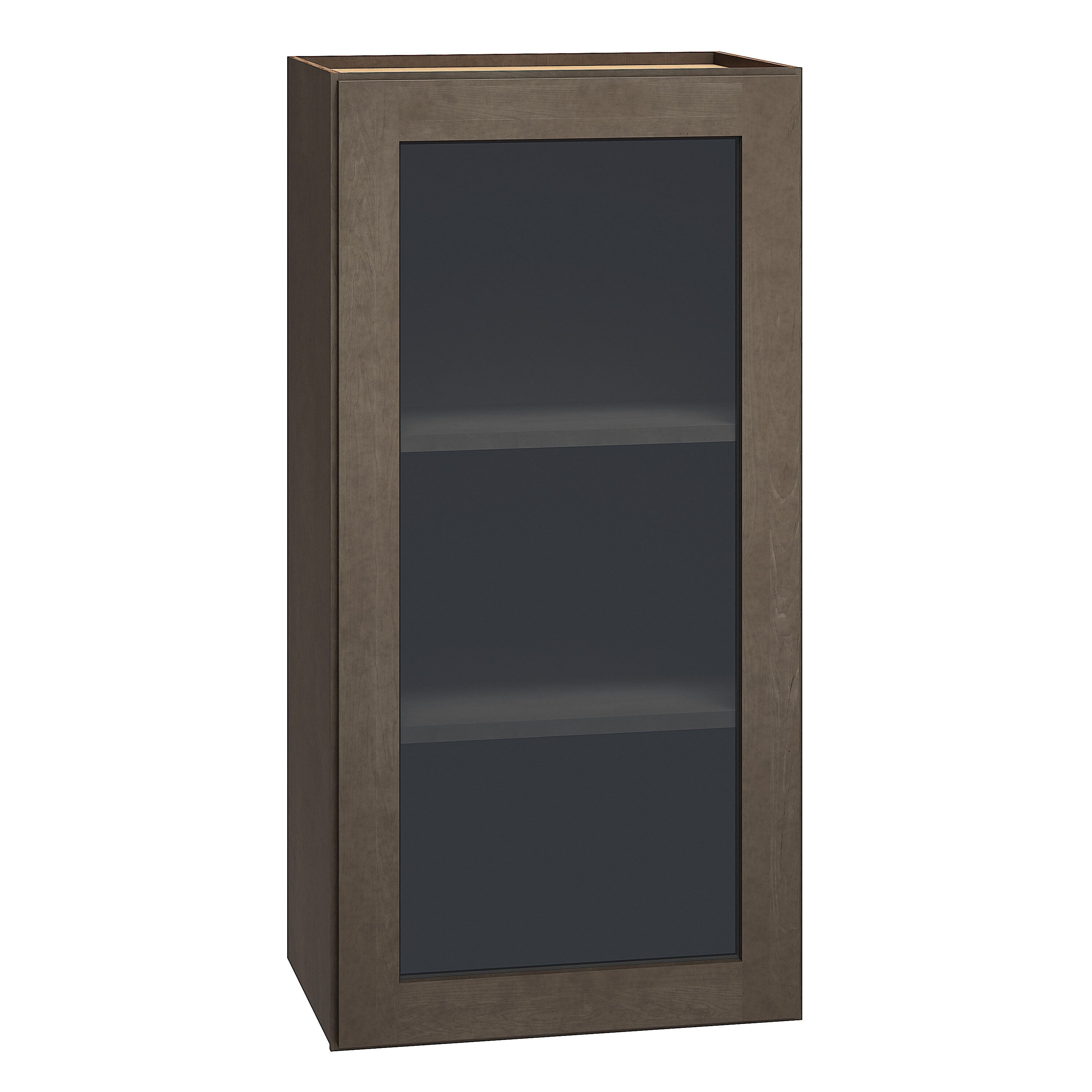 Diamond Express Jamestown 18-in W x 36-in H x 12-in D Colt Brown Wall ...