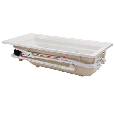 Archer 6 ft. Whirlpool Tub in White - Super Arbor