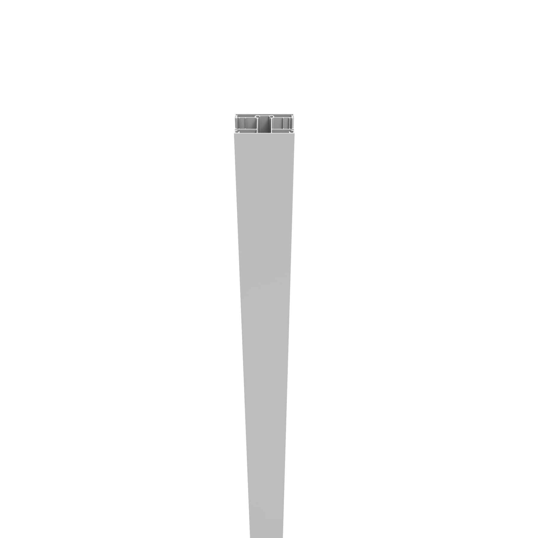 Freedom Post Freedom 5.26-in x 6.89-in x 6-ft White Aluminum Deck Post – PROARB