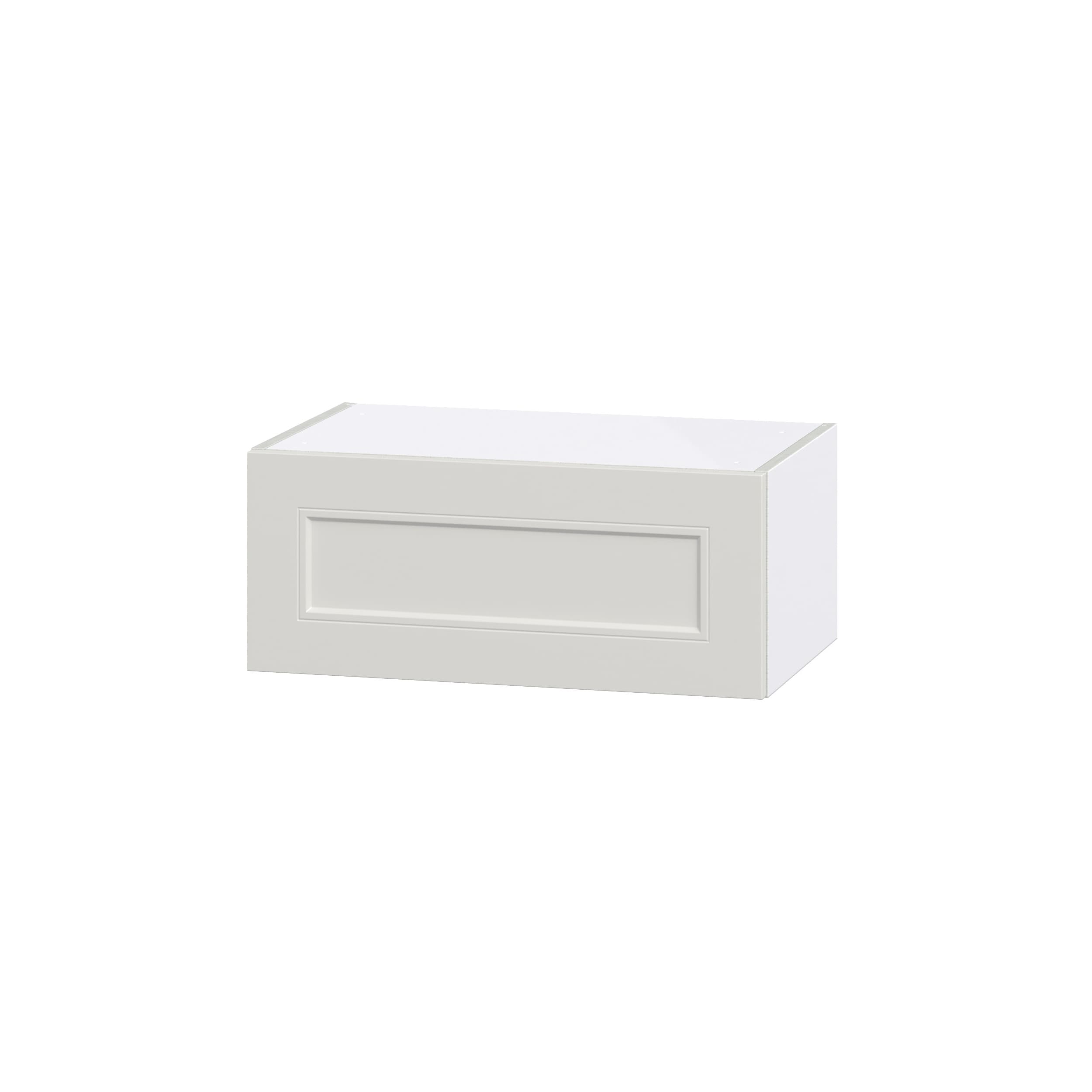 Hugo&Borg Belcourt 24-in W x 10-in H x 14-in D Gray Painted Wall Fully ...