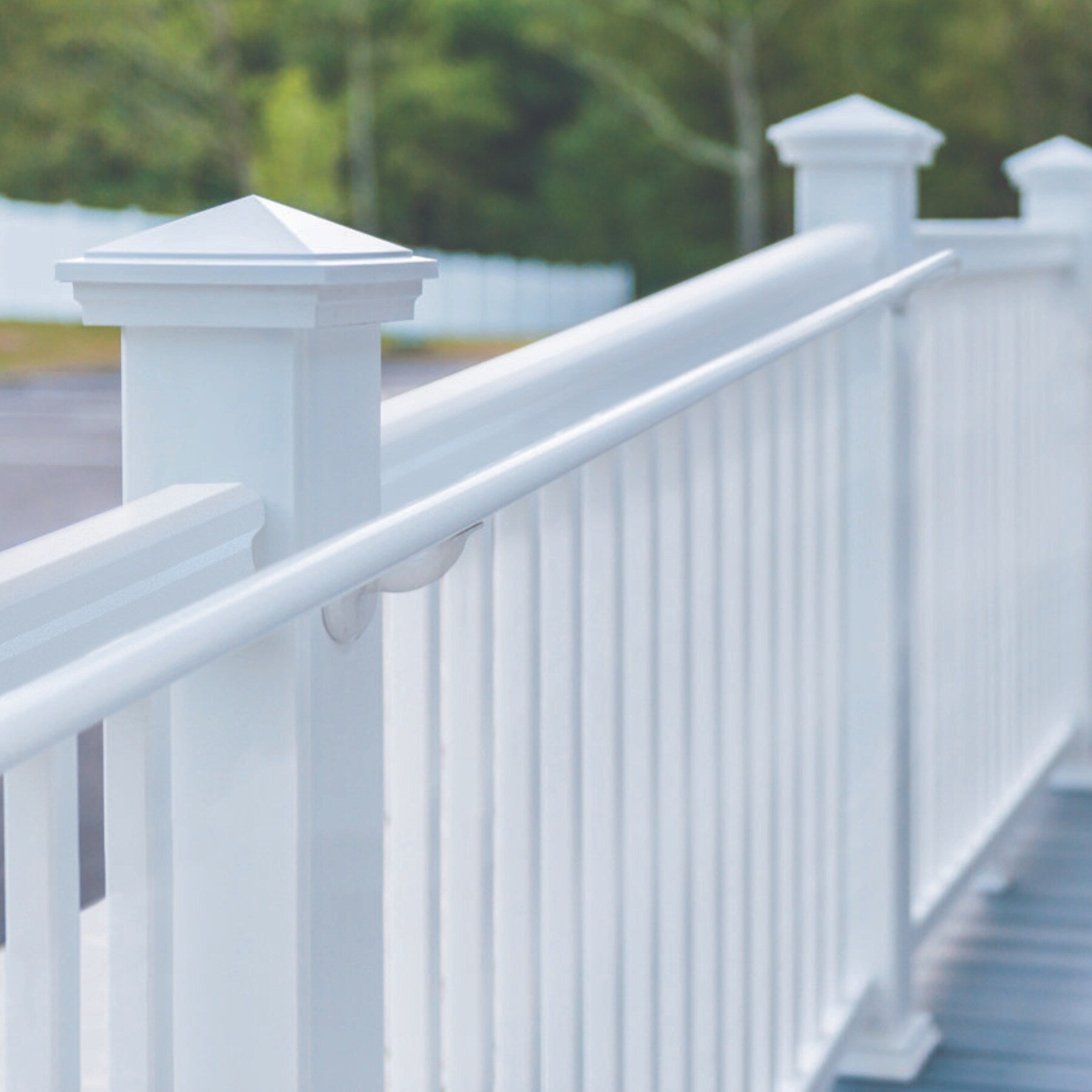 Pvc Decking Post Caps Fiberon 5-in x 5-in Alpine PVC Deck Post Cap – PROARB