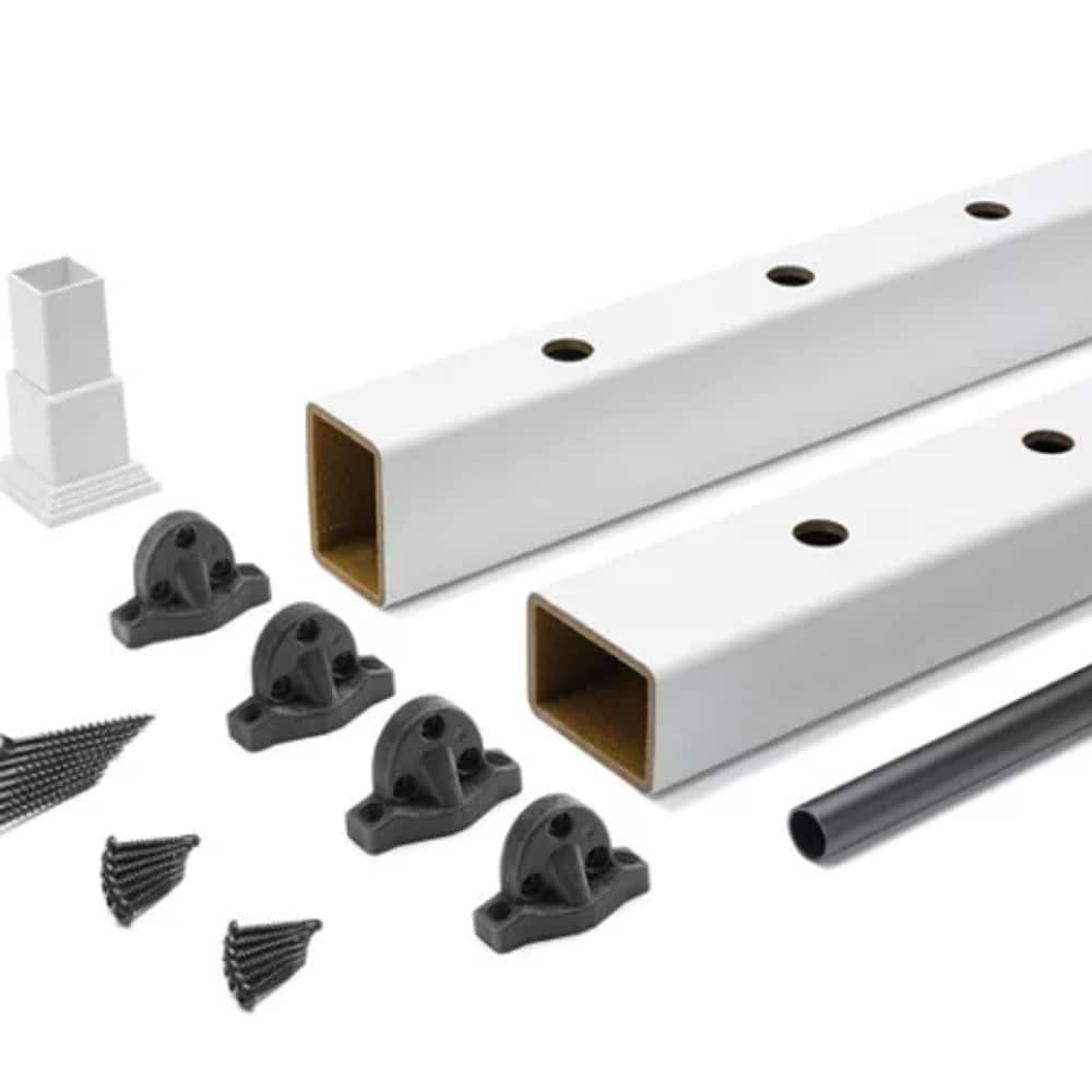 Trex Select 8-ft x 42-in Classic White Composite Deck Rail Kit – PROARB