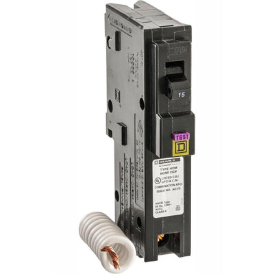 Homeline 15 Amp Single-Pole Dual Function (CAFCI and GFCI) Circuit Breaker - Super Arbor