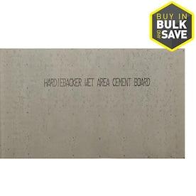 James Hardie 0.42-in x 36-in x 60-in HardieBacker Fiber Cement Backer Board