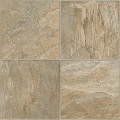 Armstrong FlexStep Value Plus Coral Sand Residential Vinyl Sheet Flooring, Sold by 12 ft. Wide x Custom Length - Super Arbor