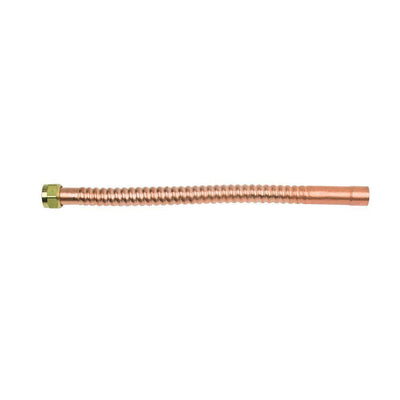 3/4 in. FIP x 3/4 in. Nominal Male/ Female Sweat x 15 in. Copper Water Heater Connector (7/8 in. O.D.) - Super Arbor