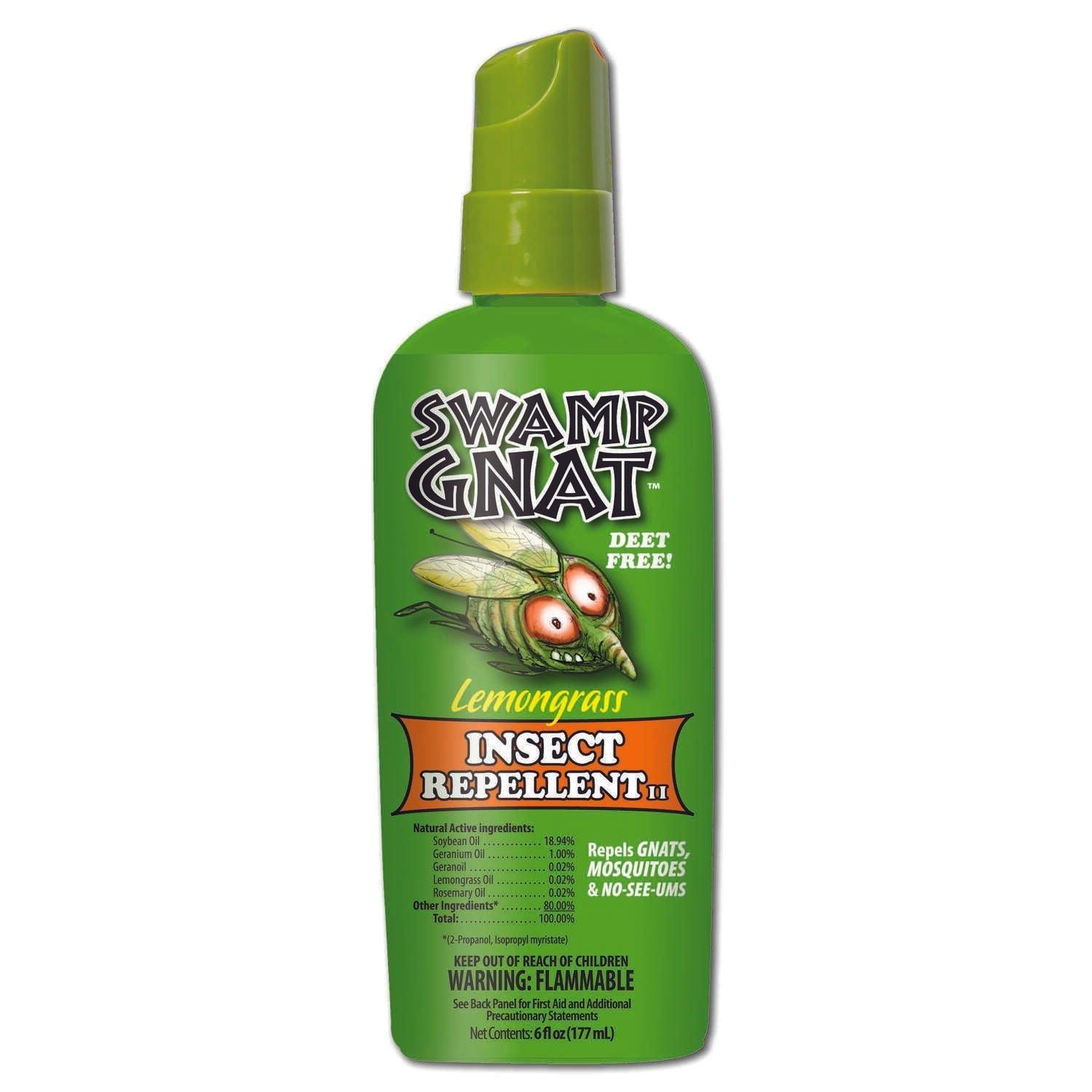 Swamp Gnat Lemongrass Insect Repellent Liquid For Gnats/Mosquitoes 6 o ...