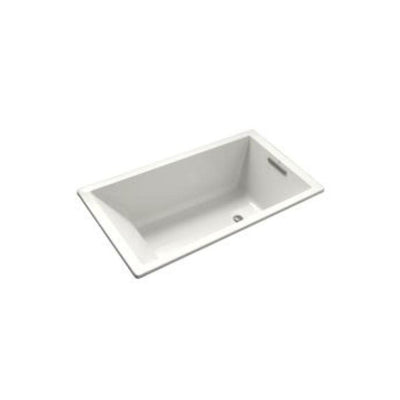 Underscore 60 in. x 32 in. Acrylic Drop-In Soaking Bathtub with Reversible Drain in White - Super Arbor