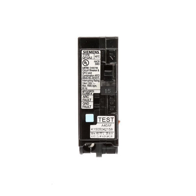 15-Amp AFCI/GFCI Dual Function-Circuit Breaker - Super Arbor