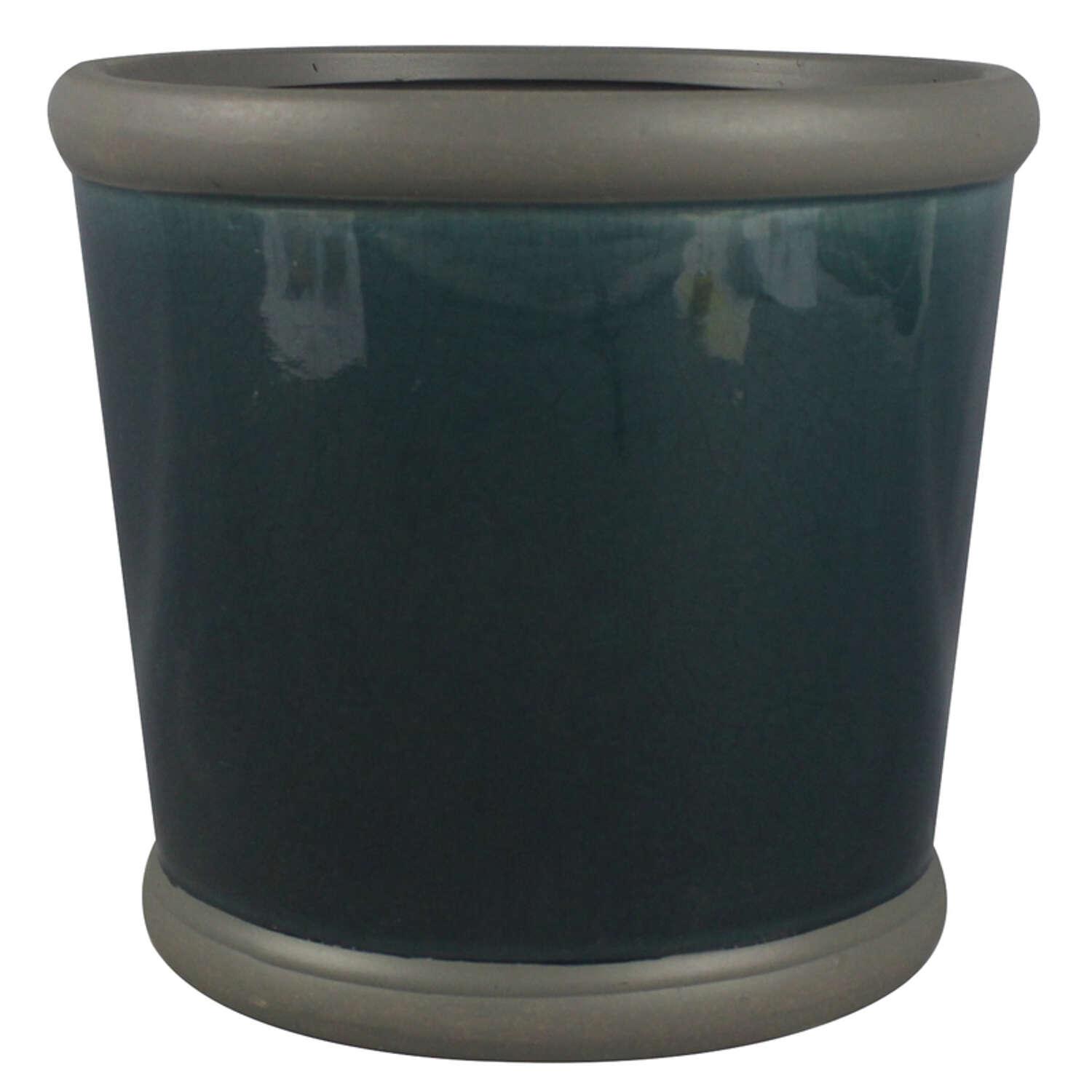 Trendspot Trendspot Belleville 9 in. D Ceramic Planter Blue – PROARB