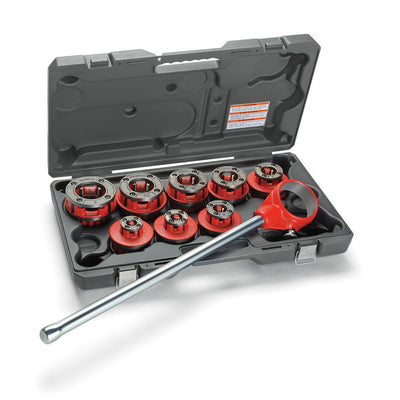1/8 in. to 2 in. NPT 12-R Exposed Ratchet Threader Set - Super Arbor