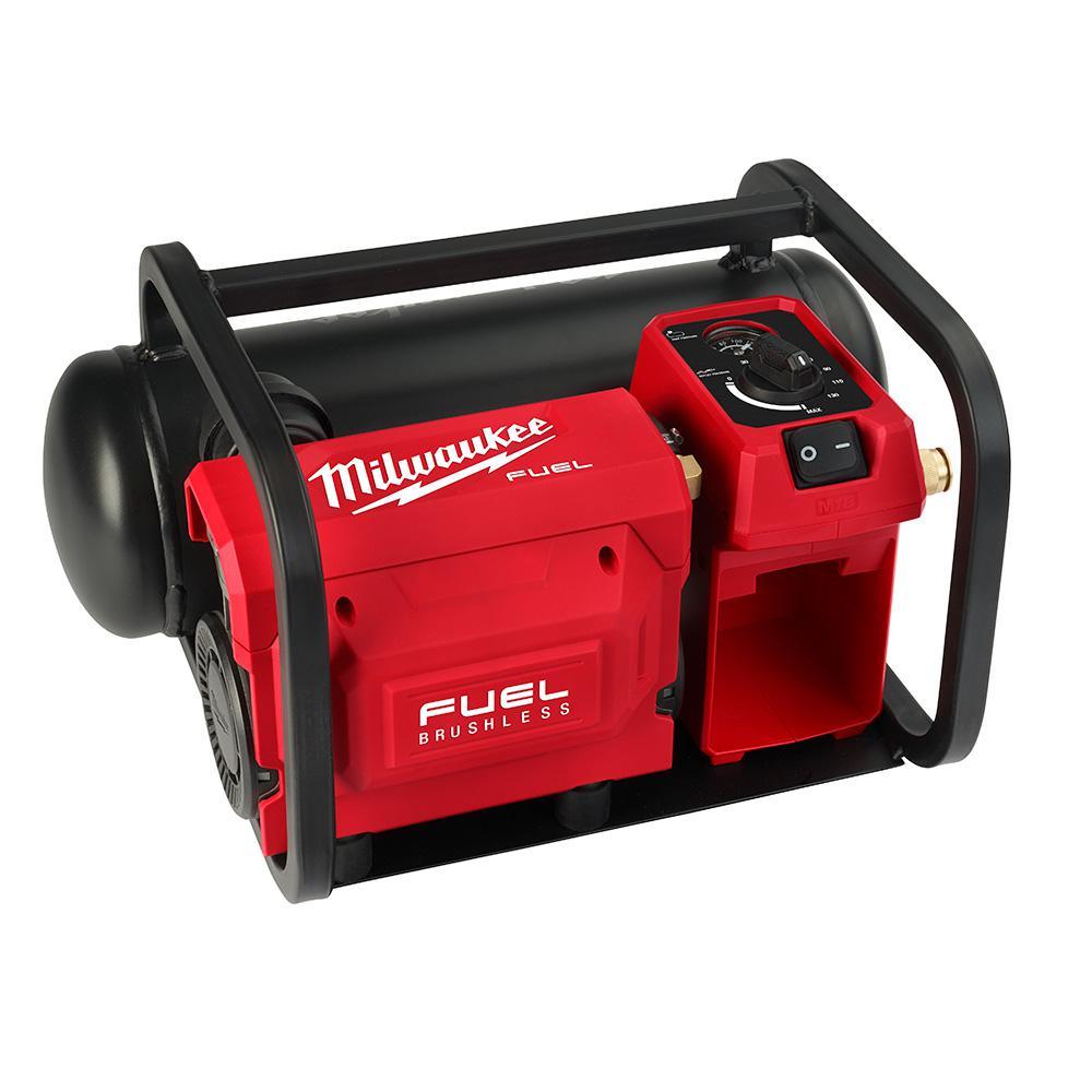 M18 FUEL 18-Volt Lithium-Ion Brushless Cordless 2 Gal. Electric Compac ...