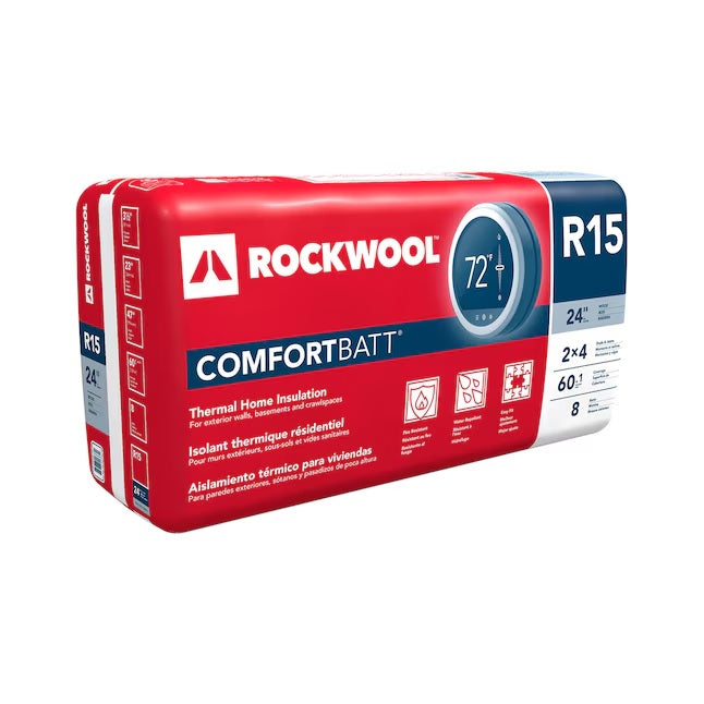 ROCKWOOL Insulation Comfortbatt R-15 23